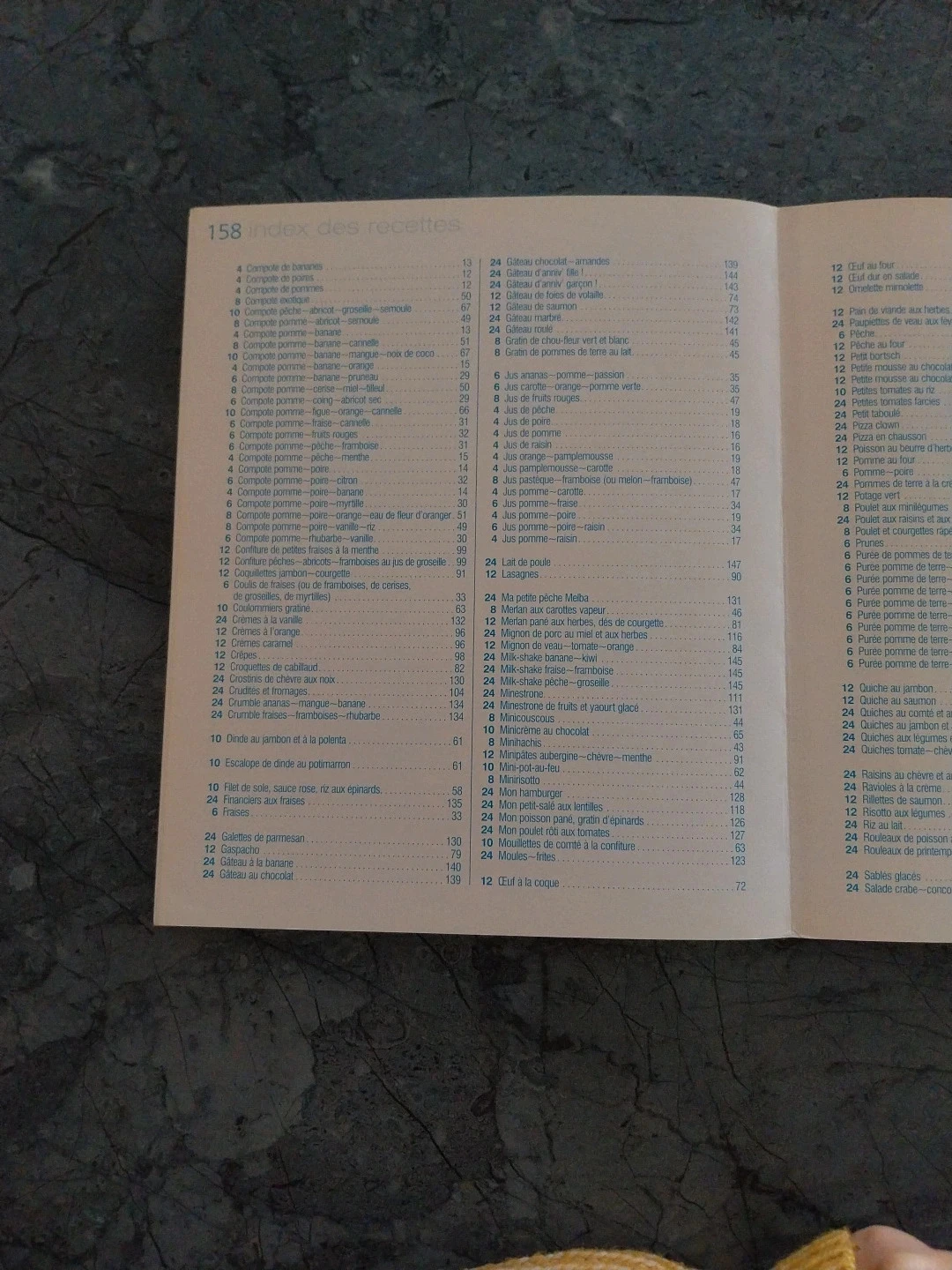 Livro de receitas "mes petits plat pour bébé" – photo 13